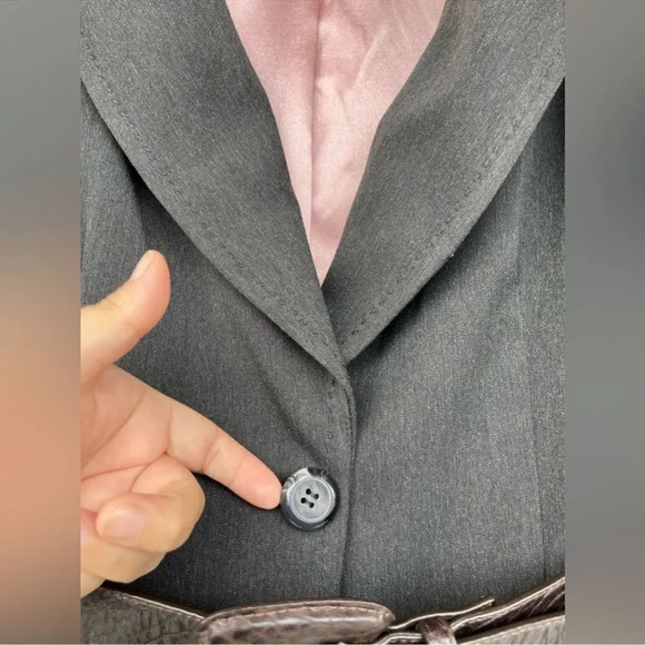 Byron Lars Beauty Mark Belted Trench
Blazer"size 8 - Picture 2 of 11